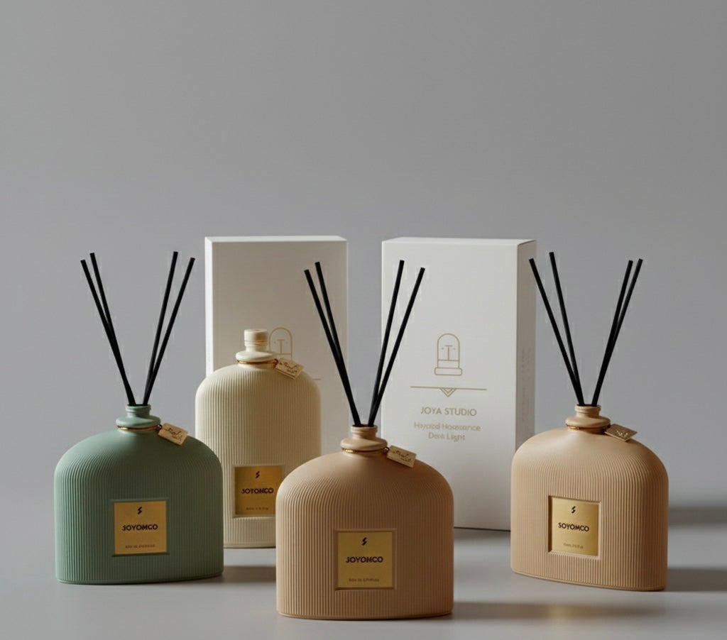 The Fluted Vessel 01 | Textural Aromatherapy for Modern Interior